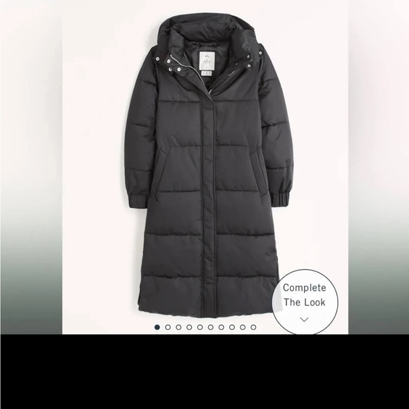 Abercrombie & Fitch Jackets & Blazers - Abercrombie Ultra long puffer in black